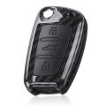 Carbon Fiber Remote Key Cover Fob for Audi A4 A3 A6 A7 A8 Q3 Q5 S4 R8 TT