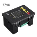 3Pcs T2310 AC110V 220V Programmable Digital Time Delay Switch Relay T2310 Normally Open Timer Contro