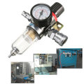 AFR-2000 1/4" Air Compressor Filter Water Separator Trap Tools Kit Regulator Gauge