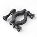 TELESIN Large Diameter Motorcycle Bracket Fixing Frame G0Pro Pipe Clamp for GoPro Hero8/7/6/5 DJI xi