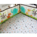 4Pcs Baby Infant Cot Crib Safety Bumper Toddler Nursery Bedding Bed Protector