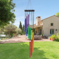32 Inch Rainbow Wind Chimes Outdoor Amazing Grace Wind Chimes as Memorial Gift