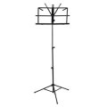 2PCS Foldable Aluminum Alloy Guitar Stand Holder Music Sheet Tripod Stand Height Adjustable with Car
