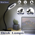 Clip-on 5X/10X Led Magnifying Glass Desk Lamp Electric USB Plug-in Magnifying Lamp