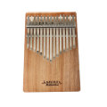 GECKO 15 Key Kalimba G Tone Thumb Piano Mbira Keyboard Instrument + Pickup Camphor Wood Kalimba Musi