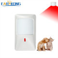 EARYKONG Wired PIR Infrared Motion Detector PET Immune Infrared Detector for Home Burglar GSM Alarm