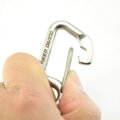 KEEP DIVING Climbing Safety Carabiner 316 Stainless Steel Snap Hook Hang Buckle EDC Tools for Outdoo