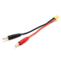 XT30 Connector to Banana Plug 4mm Battery Connectors Charging Cable 12CM