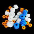 26pcs Plastic Spindle Worm Motor Gear Set And Sleeves 2mm 2.3mm 3mm 3.17mm 4mm