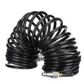 25FT Air Hose Fittings Recoil Pneumatic Airline Compressor 200PSI Quick Coupler