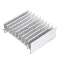 5pcs Transistor Radiator Power Amplifier Chip Heat Sink Thyristor Aluminum Heat Sink 47*16.5*40MM