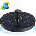 10V 180mm LED Colors Solar Fountain 2.4W 800mAh Solar Powered Fountain Pump Solar Bird Bath Fountain