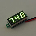 3Pcs Geekcreit Green 0.28 Inch 2.6V-30V Mini Digital Volt Meter Voltage Tester Voltmeter