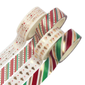 12 Rolls Paper Stickers Label Christmas Gift Decoration DIY Creative Masking Tape Christmas Gift Dec