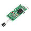 5pcs DS18B20 5V TTL Com UART Temperature Acquisition Sensor Module Modbus RTU PC PLC MCU Digital The