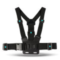 Bracket with Chest Mount Breast Strap Fixed Adatper Holder Adjustable Elastic Bandage Accessories fo