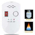 Digital Combustible Gas Leak Alarm Sensor Detector US Plug Propane Butane Natural Gas Detector