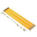 10Pcs Fiberglass Cable Puller Running Wire Cable Coaxial Electrical Pull Rods Fish Tape Kit