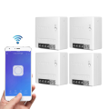 4pcs SONOFF MiniR2 Two Way Smart Switch 10A AC100-240V Works with Amazon Alexa Google Home Assistant