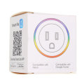 XS-SSA06 AC100-240V 10A US Plug WIFI Control Socket Wireless Timer Switch Outlet With RGB LED Light