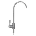 304 Stainless Steel Kitchen Sink Faucet Single Lever Cold Water Tap Drinking Water Filter Faucet 360