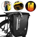 WEST BIKING 25L Full Waterproof Bike Rack Bag Bicycle Carrier Saddle Bag Pannier Trunk MTB Road Bike