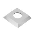 10pc Square Carbide Insert 4-Edge 15x15x5mm For Lathe Wood Turning Blades Tool W/Box