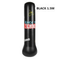 1.2/1.5/1.6m Folding Inflatable Boxing Training Standing Punching Bag... (SIZE: 1.5M | COLOR: BLACK)