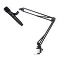 HL-24 Microphone Cantilever Stand Stable Durable with Double The Wheat Clip