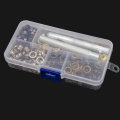 150PCS Clothing Luggage Accessories Eyelet Button Eyelet Button DIY Tool Kit Copper