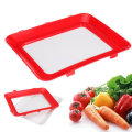 Vacuum Food Preservation Tray Elastic Fresh Storage Container Healthy Kitchen