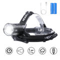OUTERDO 3500LM XHP50 Zoomable LED Head Torch Ultra Bright Headlamp + 2Pcs 3200 mAh USB Rechargeable