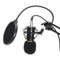 BM800 Professional Condenser Microphone Sound Audio Studio Recording Microphone System Kit Brocastin
