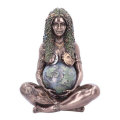 Mother Earth Goddess Statue Art Crafts Sculpture Mother Figurine for Gifts Home Outdoor Decoration O