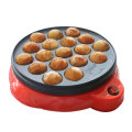 18 Holes Electric Takoyaki Octopus Ball Baking Machine Maruko Maker with Grill Pan Professional Cook