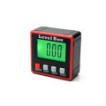 5656mm Precision Digital Protractor Inclinometer Level Box 4x90 Degree Large LCD Magnetic Electr