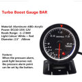 2.5 inch 60mm LED Turbo Boost Gauge Vacuum Press Pressure Bar Dials Meter for Car Truck