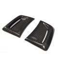 Car Carbon Fiber Side Air Insert Vent Cover For Benz W204 C63 AMG