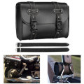 BIKIGHT 275x200x105mm PU Leather Cycling Saddle Bag Bike Motorcycle Storage Bag Handbag
