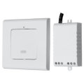 1 Way Wall Lamp Wireless Remote Control ON/OFF Light Switch  + Receiver AC220V