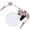 BEST BST-168Z Magnifying Glass With Clips Magnifier Welding Rework Repair Hand Tools