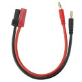 EUHOBBY 25cm 12AWG 4.0mm Banana Male Plug to XT150 Plug Silicone Charging Cable for Battery Charger