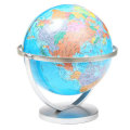 World Globe Earth Ocean Atlas Map With Rotating Stand Geography Educational Desktop Decorations