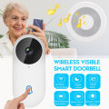 D1 Wireless WIFI HD Visual Smart Doorbell with Bandwidth Voltage Ding Dong