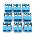 60pcs 2 Pin Plug-In Screw Terminal Block Connector 5.08mm Pitch