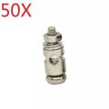 50PCS 2.1mm Adjustable Pushrod Connectors Linkage Stoppers For RC Airplane