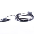 K-011-curve D shape earphone Spring Headphones Applicable To Baofeng, Jianwu