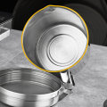 Kitchen Cooking Oil Filter Pot Soup Grease Stainless Steel Strainer Separator for Kitchen Filter Too