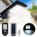 100W LED Solar Street Light Radar Motion Sensor Power Panel Wall Lamp Outdoor Garden IP65 Decor with