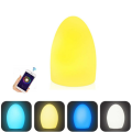Rechargeable Colorful LED WiFi APP Control Night Light Smart Egg Shape Table Lamp Compatible with Al